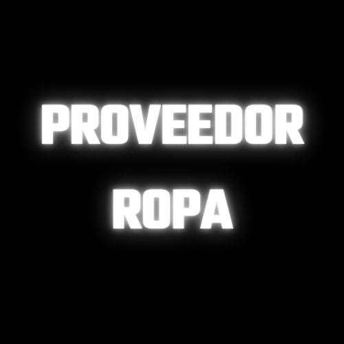 PROVEEDOR ROPA + GUÍA